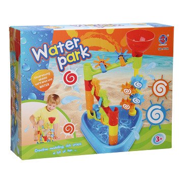 Water play course Water wheels