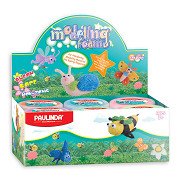 Modeling Clay Color Pots, 18 pcs.