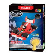 Super Dough Raceauto Kleien - 3 Kleuren Klei