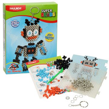 Super Beads Sleutelhanger Robot Maken