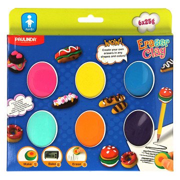 Craft Set Making Erasers, 6 pcs.