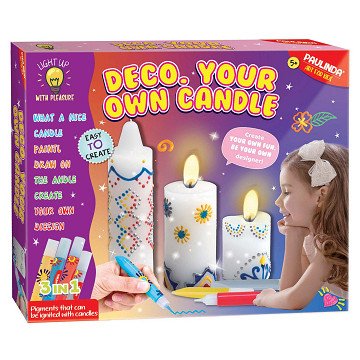 Decorate your own candles