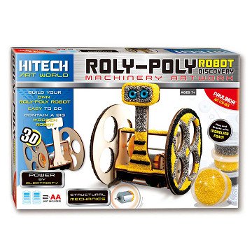 3D Robot Construction Kit with Motor