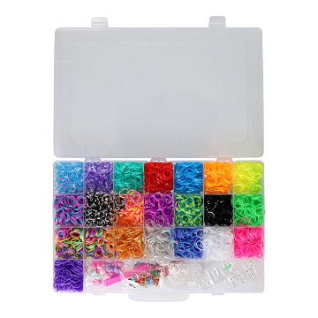Cool Loom in Aufbewahrungsbox, 5000 Stück.