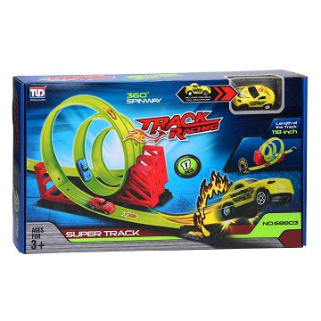 Pull Back Super Track Race Track XL