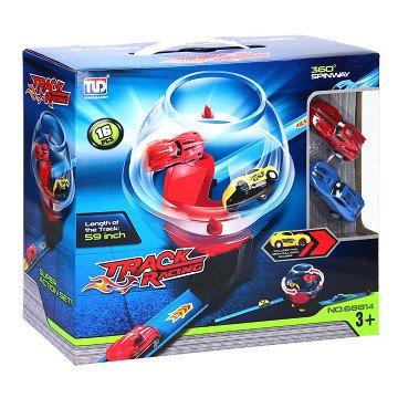 Pull Back Super Track Race Track with 2 Cars