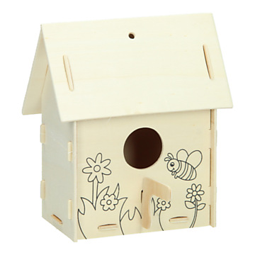 Make your own Wooden Birdhouse, variation A