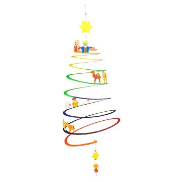 Kerst Spiraalmobiel