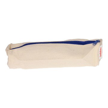 Cotton Pencil Case - Blue