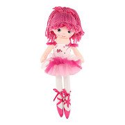 Rag doll Ballerina, 40 cm - Pink