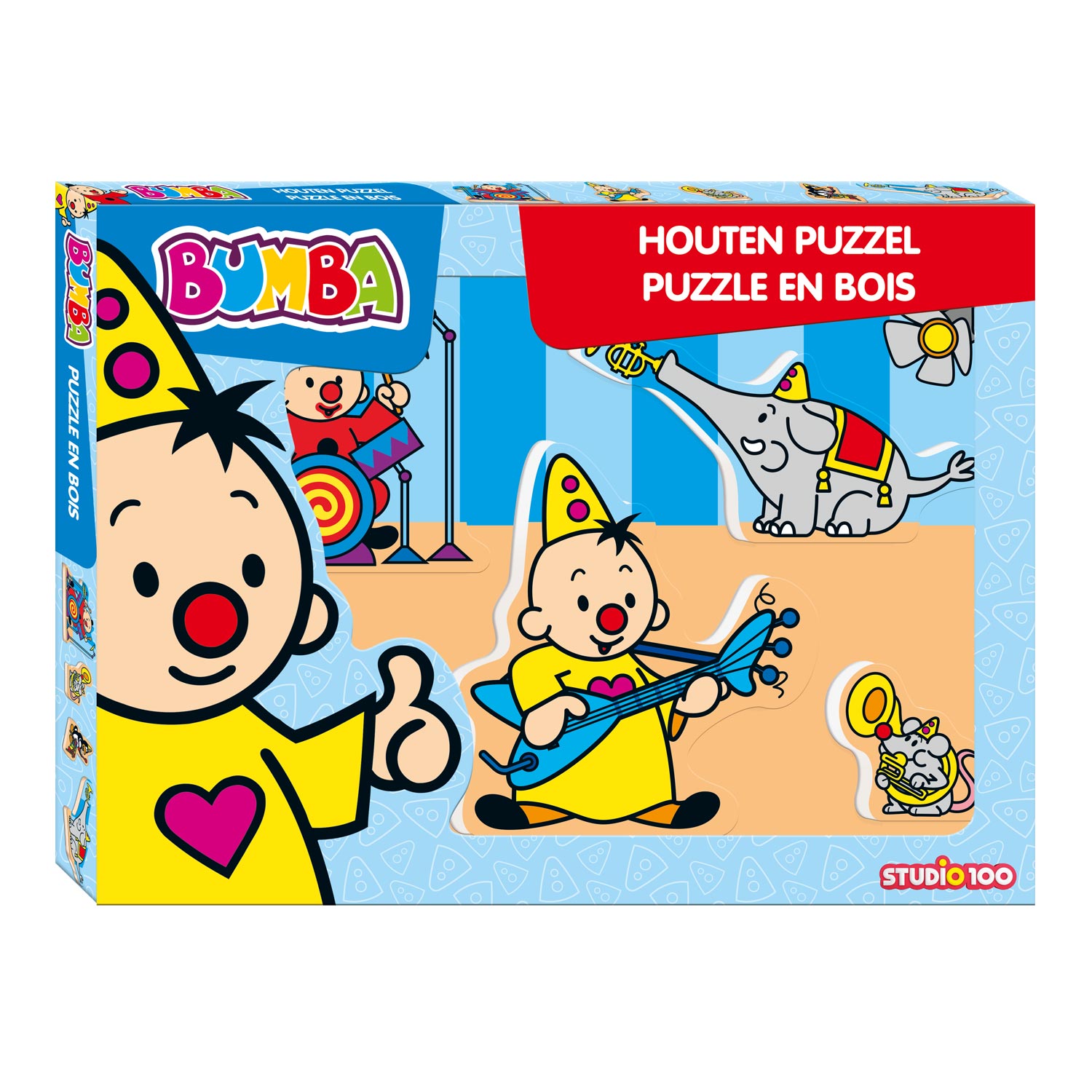 Bumba Wooden Puzzle - Music