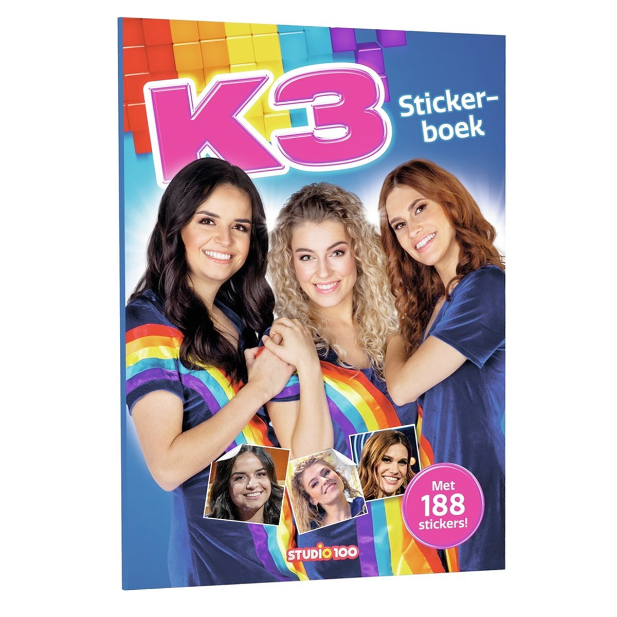 Geurloos Keer terug Uitgaand K3 Sticker Book | Thimble Toys