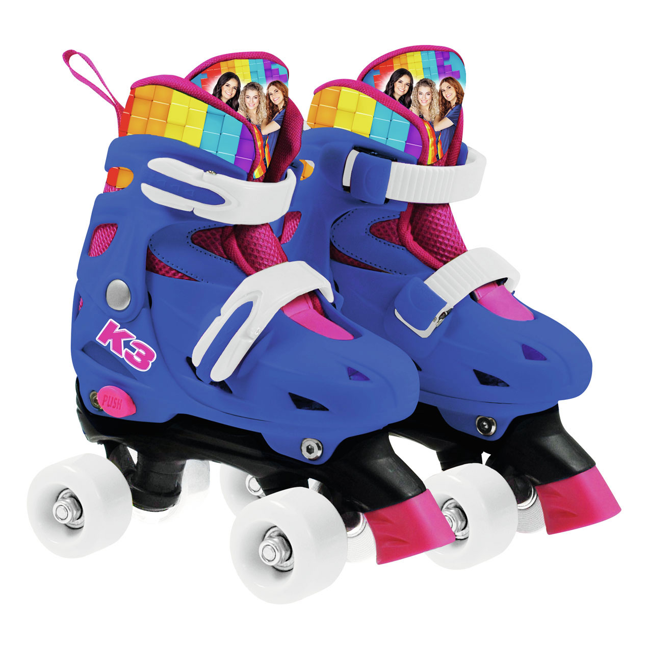 Zwakheid Afstoting Amerika K3 Roller Skates Rainbow, size 26-29 | Thimble Toys