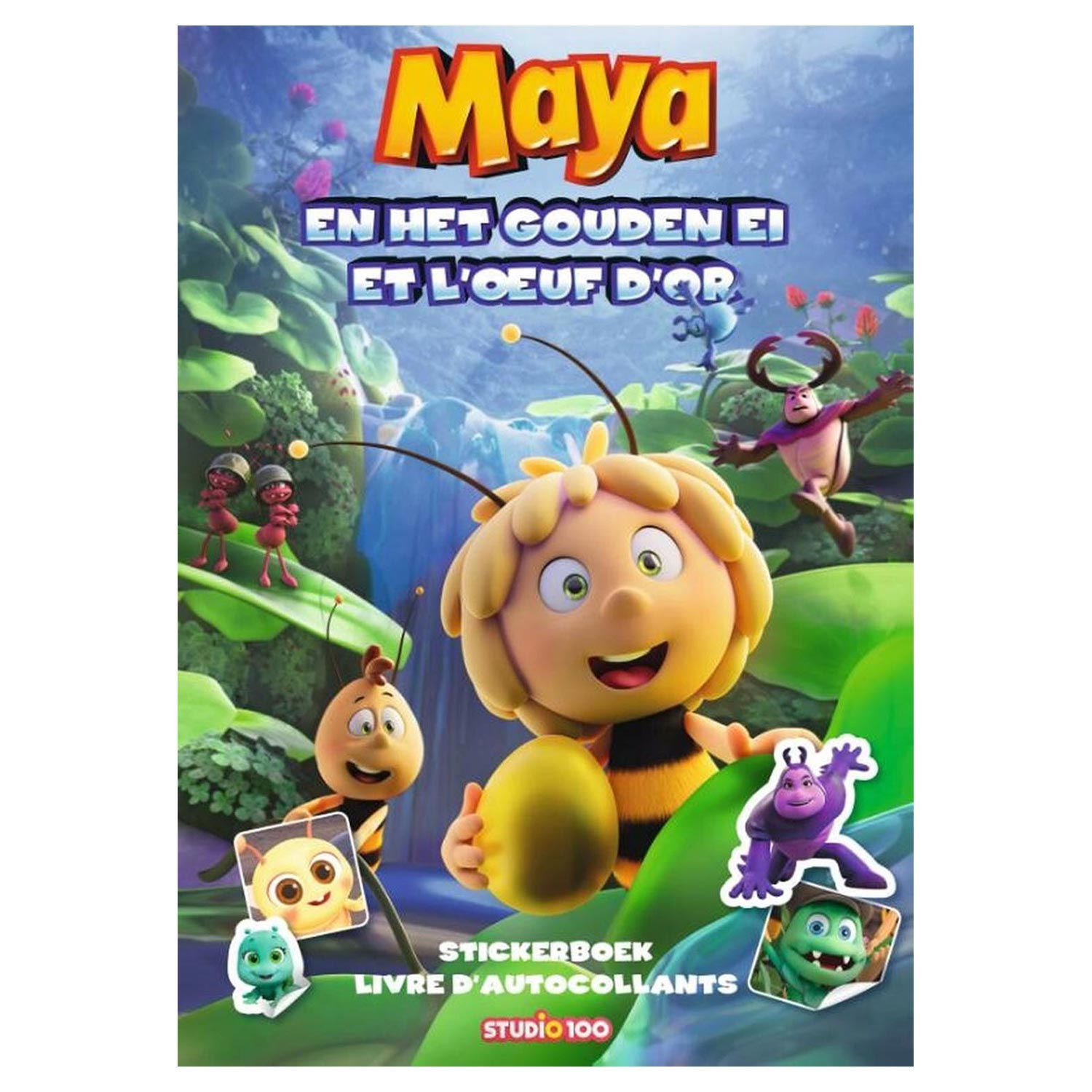 Maya the Bee Sticker Book - The Golden Egg | Thimble Toys