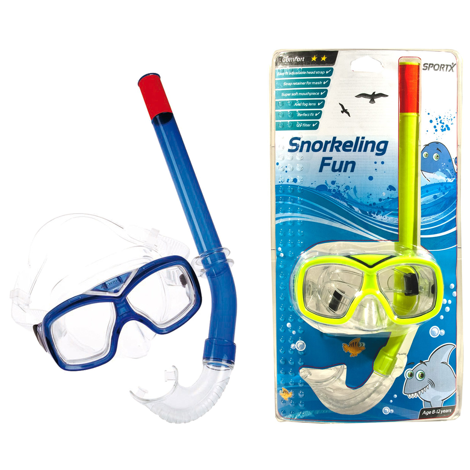 tiener zuiverheid Magazijn SportX Junior Snorkel Set | Thimble Toys