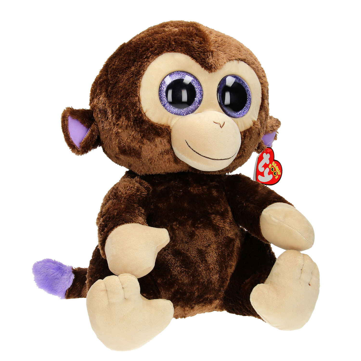 Onnodig invoer Maand Ty Beanie Boo XL Monkey - Coconut | Thimble Toys