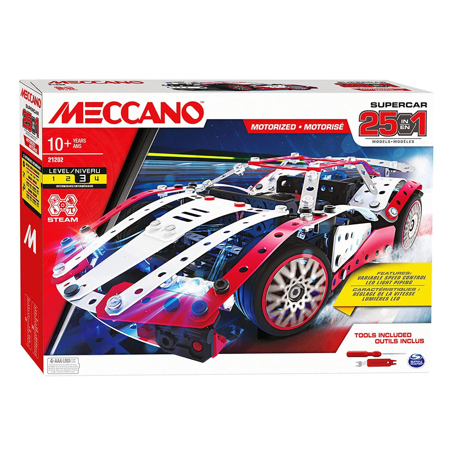 Meccano - Super Car, S.T.E.M. | Toys