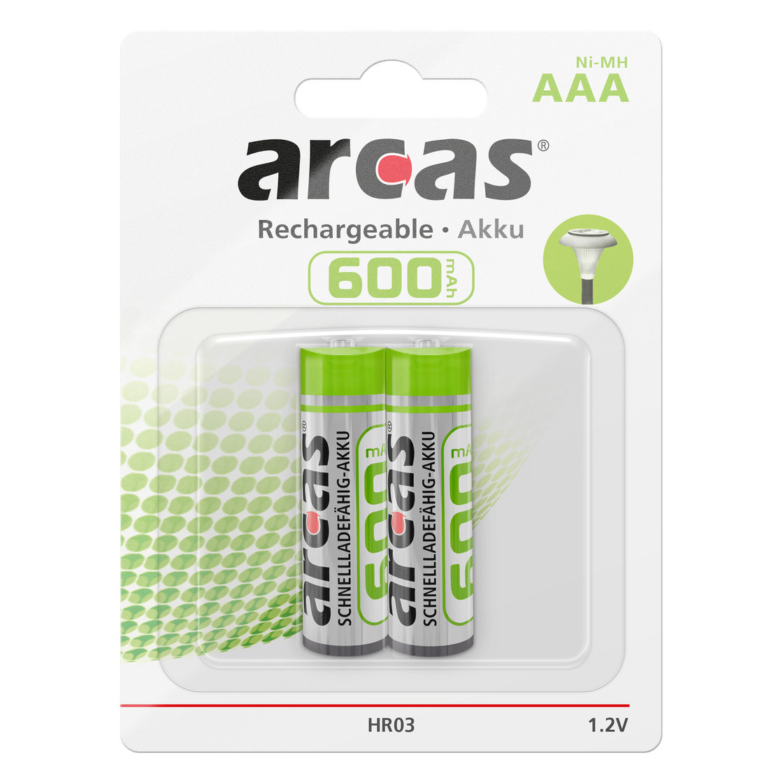 2 Piles rechargeable Duracell HR03 AAA - PILES/Piles Rechargeable