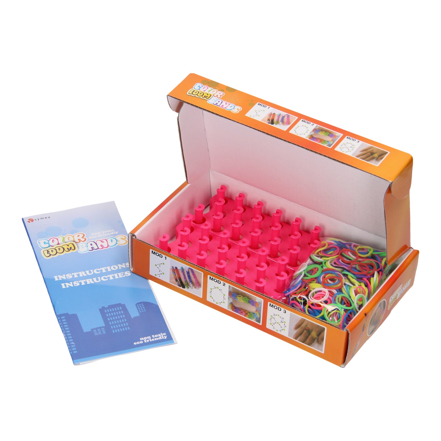 vlotter Versterken Tahiti Loombox Starter set Orange, 600 pcs. | Thimble Toys