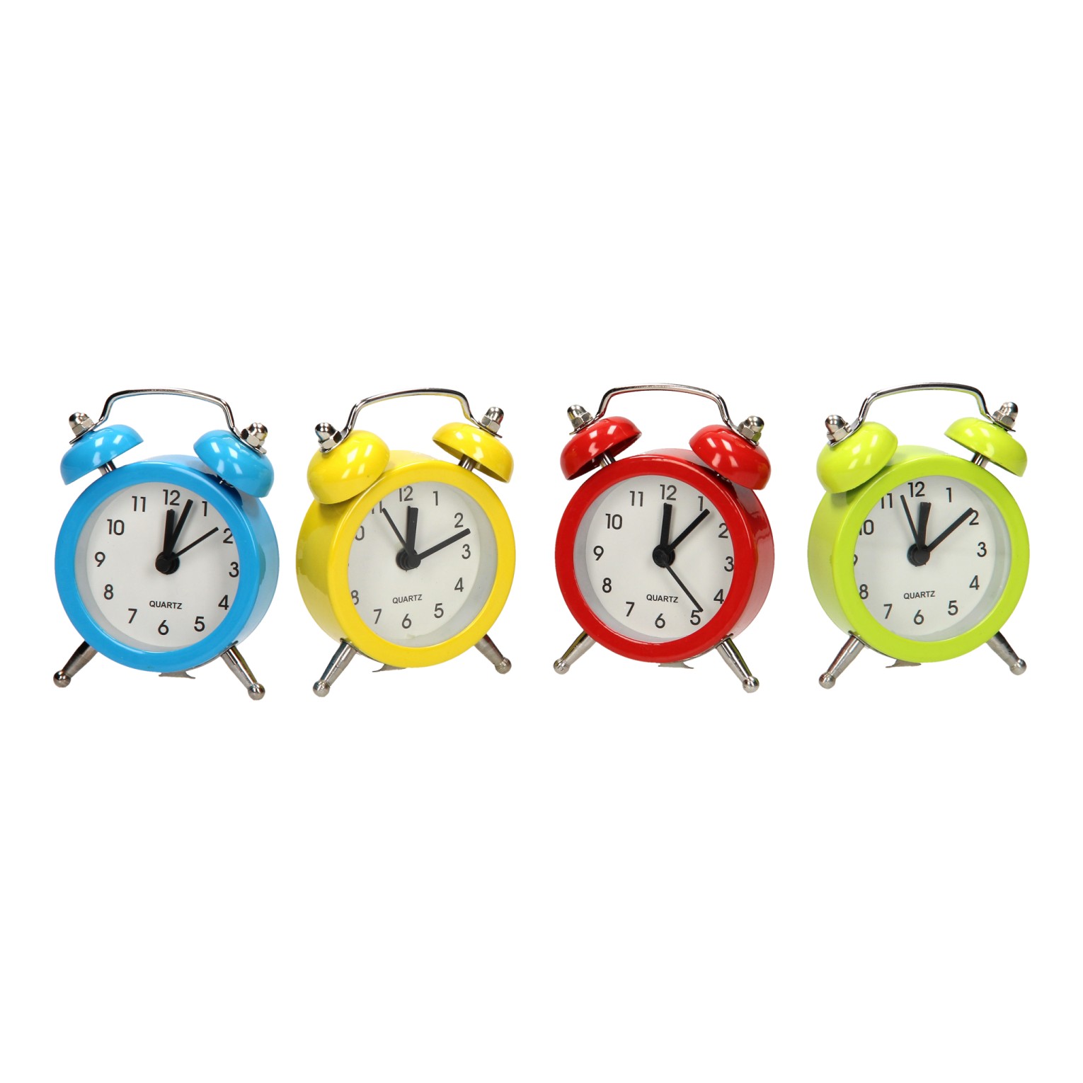 Welke energie Ramkoers Mini Alarm Clock Metal Colored, 7.5 cm | Thimble Toys