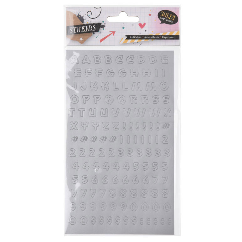 Letters & Numbers Stickers - West Side Kids Inc