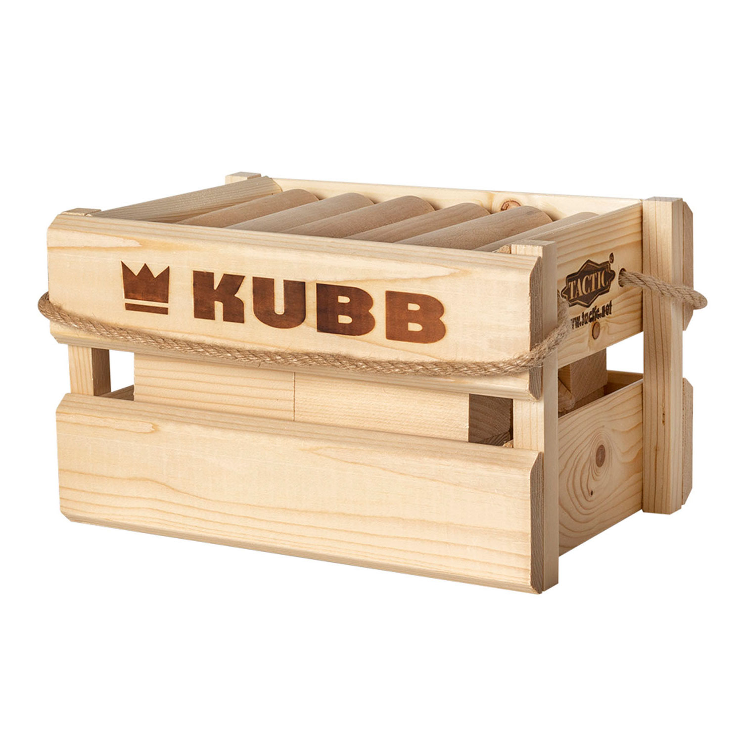 KUBB Vikings Game in Wooden Box