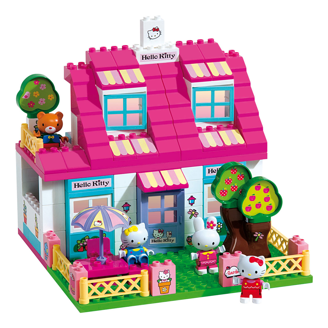 høste bind Jolly Hello Kitty Unico House | Thimble Toys