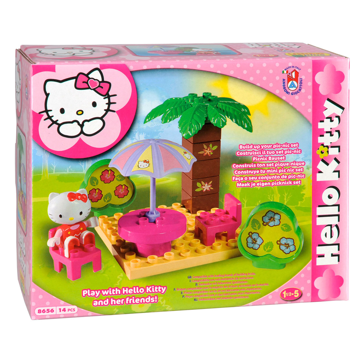 Hello Kitty Compatible Lego Set