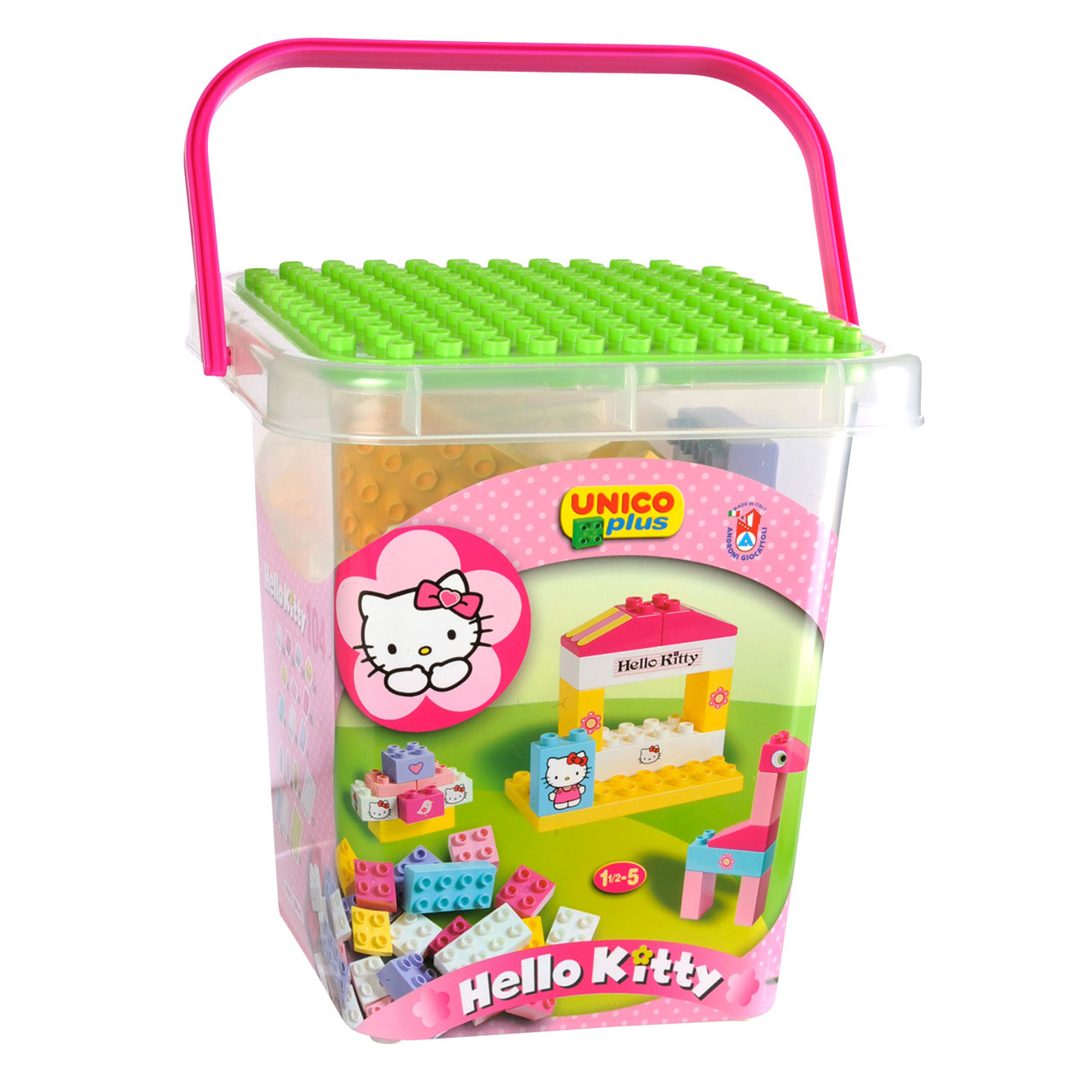 vervolging een paar Gevoelig Hello Kitty Unico Emmer 104dlg | Thimble Toys
