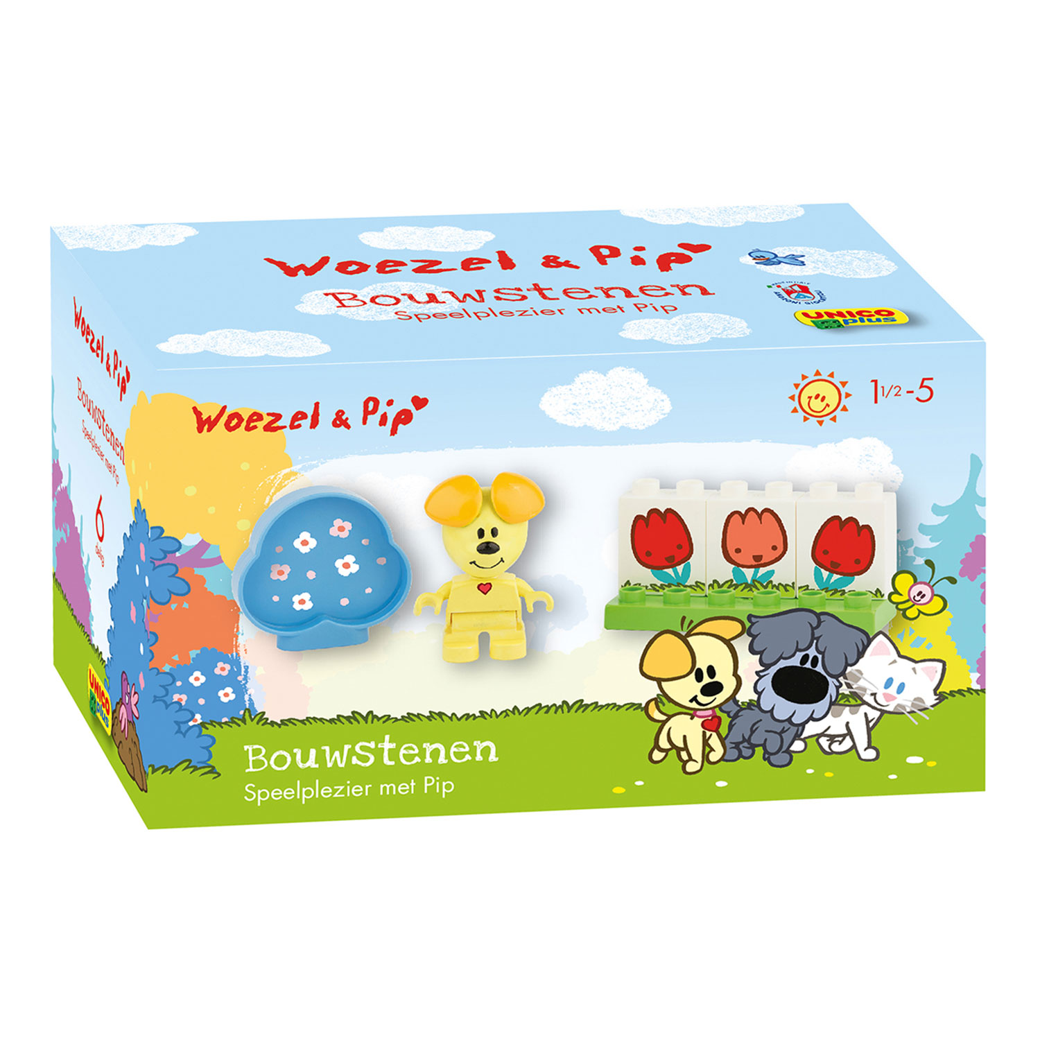 Aanhoudend Verlengen Traditioneel Woezel &amp; Pip Unico-play fun with Pip | Thimble Toys