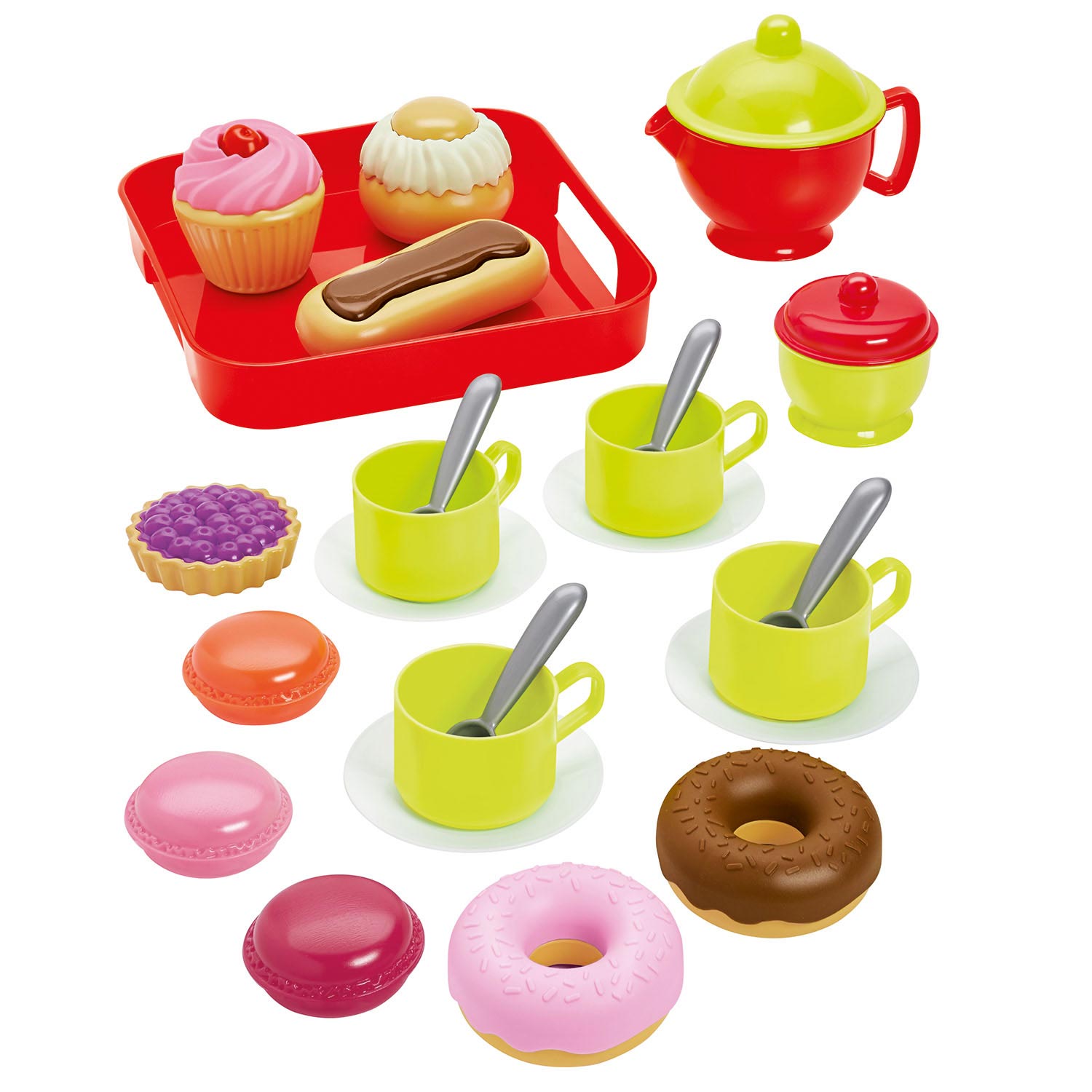 Ecoiffier 100% Chef Crockery with Pastry
