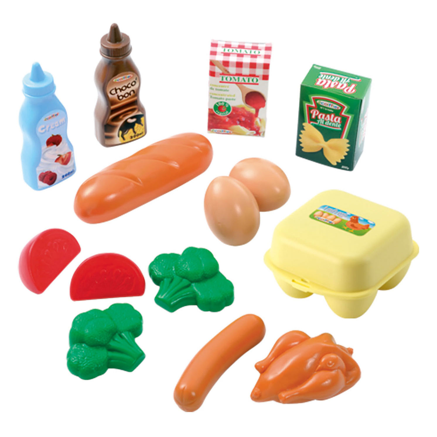 marketing Perfect parachute Ecoiffier Toy Food Breakfast, 14 pcs. | Thimble Toys