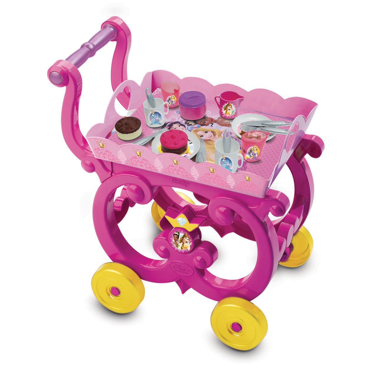 Grap lof Uitdrukking Smoby Disney Princess Serving Trolley | Thimble Toys