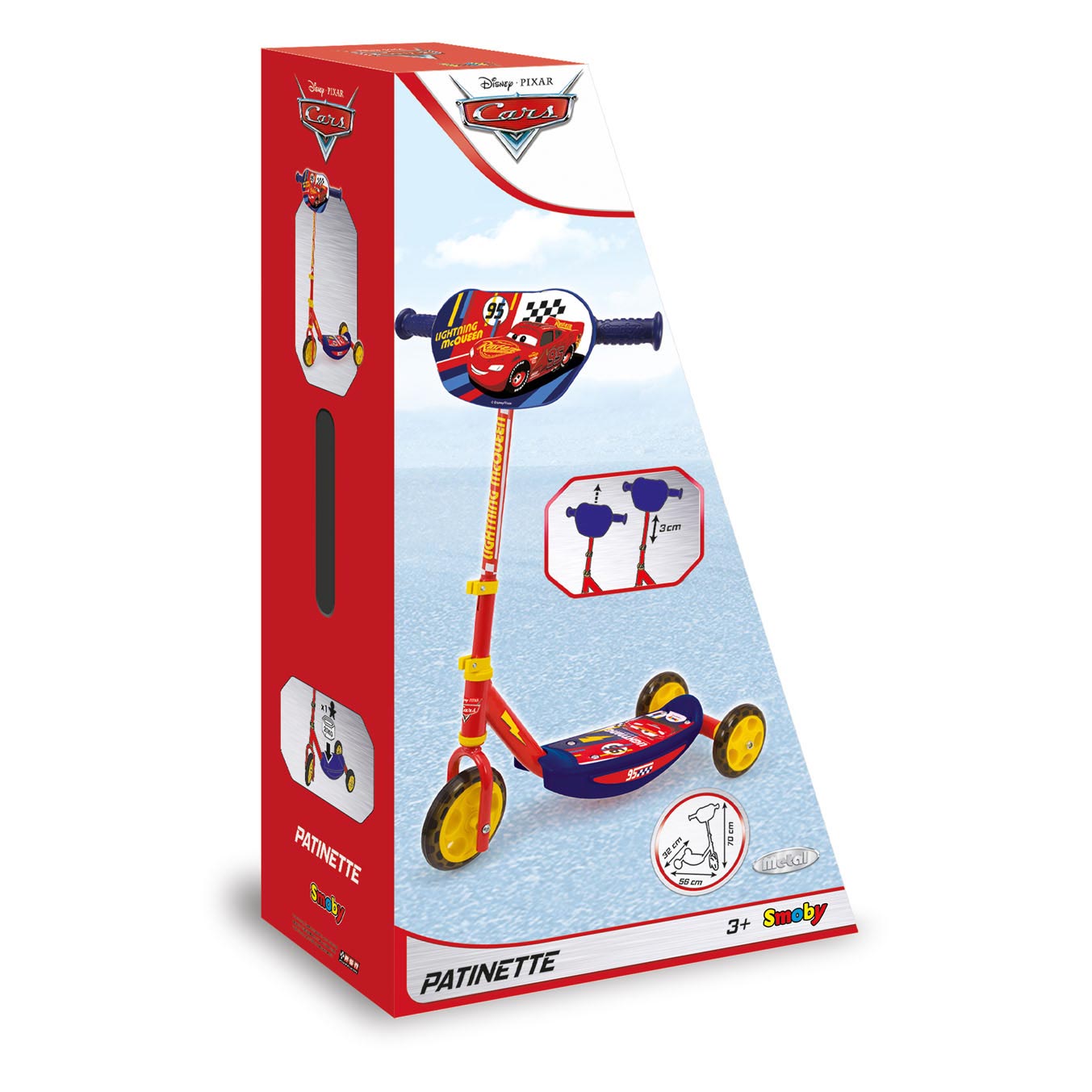 Straat Londen Ezel Smoby Cars 3-Wiel Step | Thimble Toys