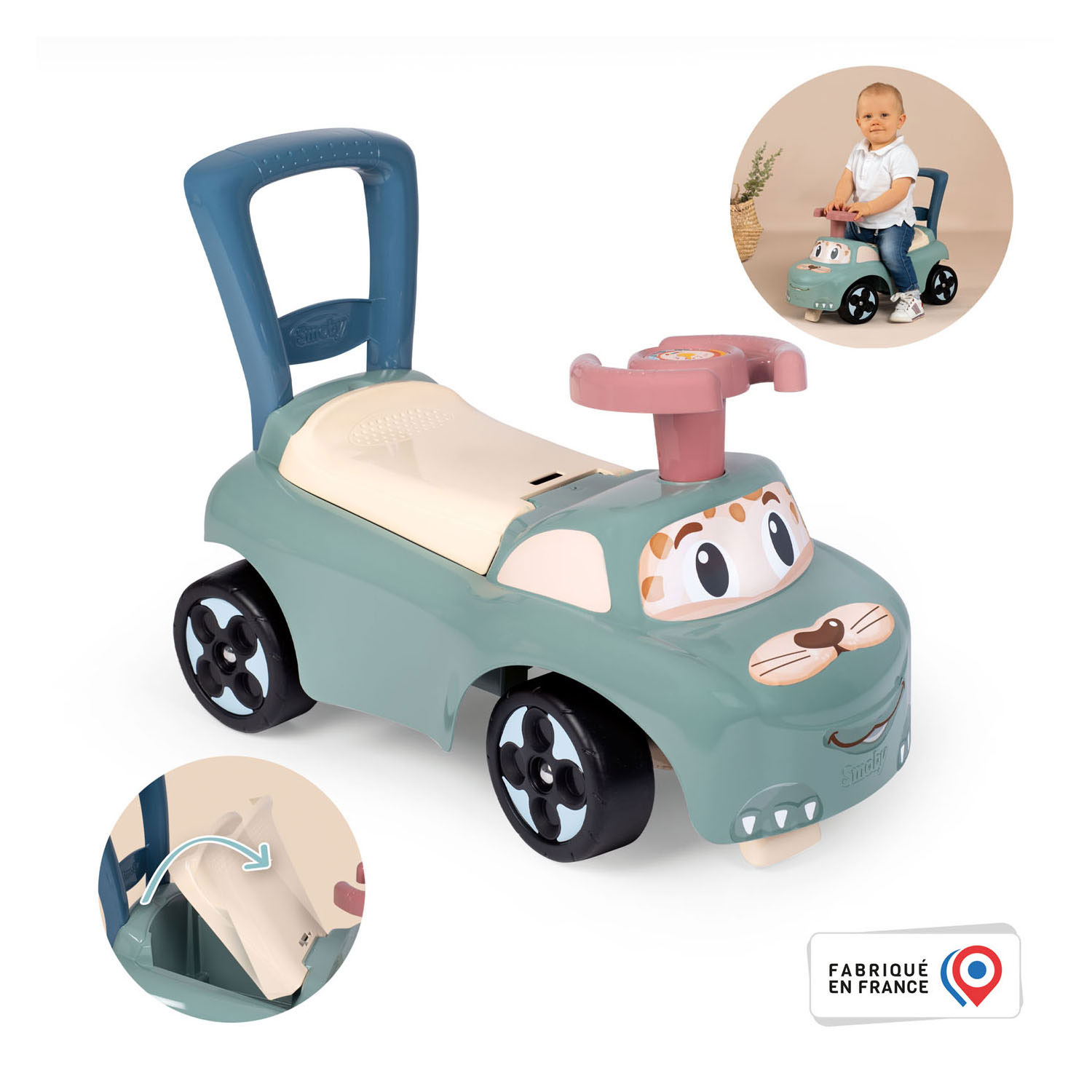 behandeling behalve voor Victor Little Smoby Car Walking Car | Thimble Toys