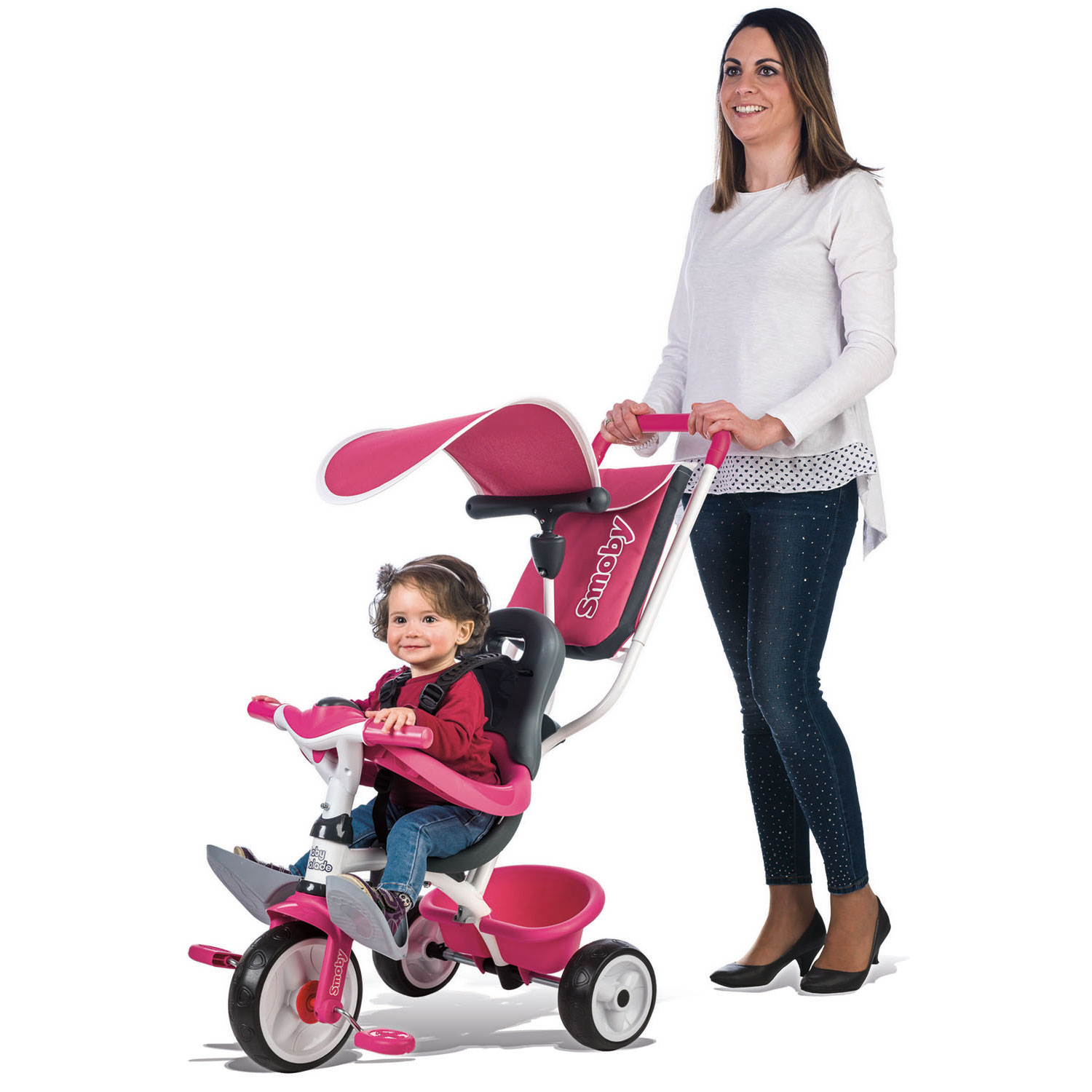 Comprar Triciclo Baby Balade rosa de Smoby