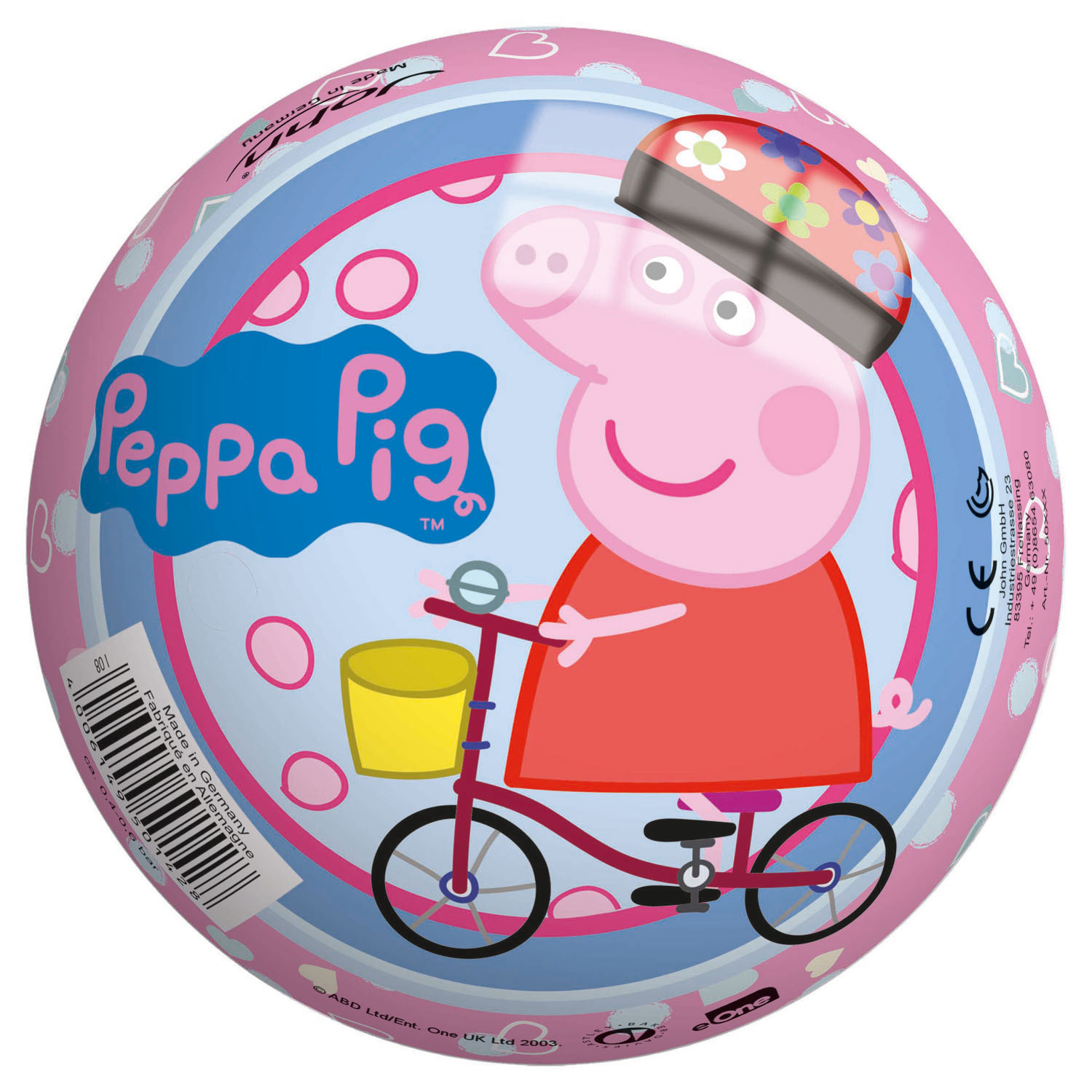Kwalificatie Slink medley Peppa Pig Decor ball, 13 cm | Thimble Toys