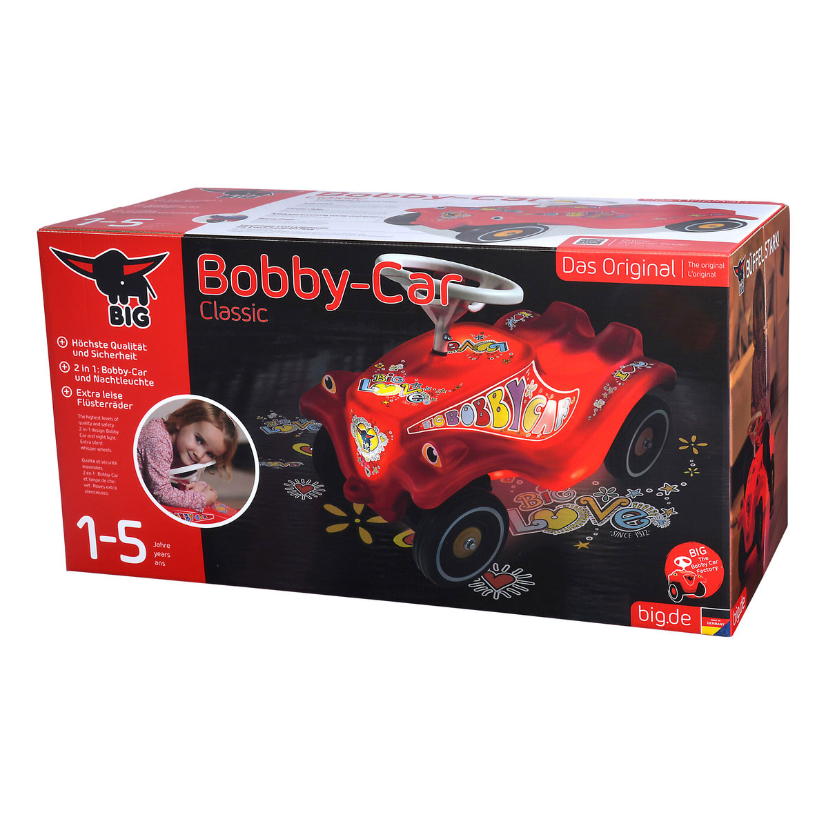 BIG Bobby Car Classic Lumi with Led Car