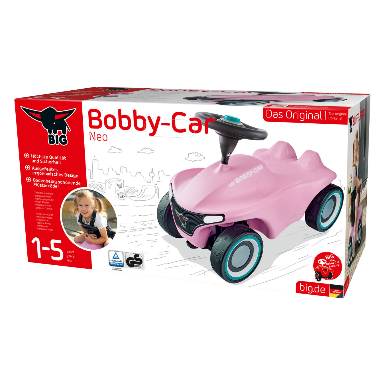 BIG Bobby-Car-Neo - Children's vehicles - Wheeled vehicles - Children's and  baby accessories - MT Shop