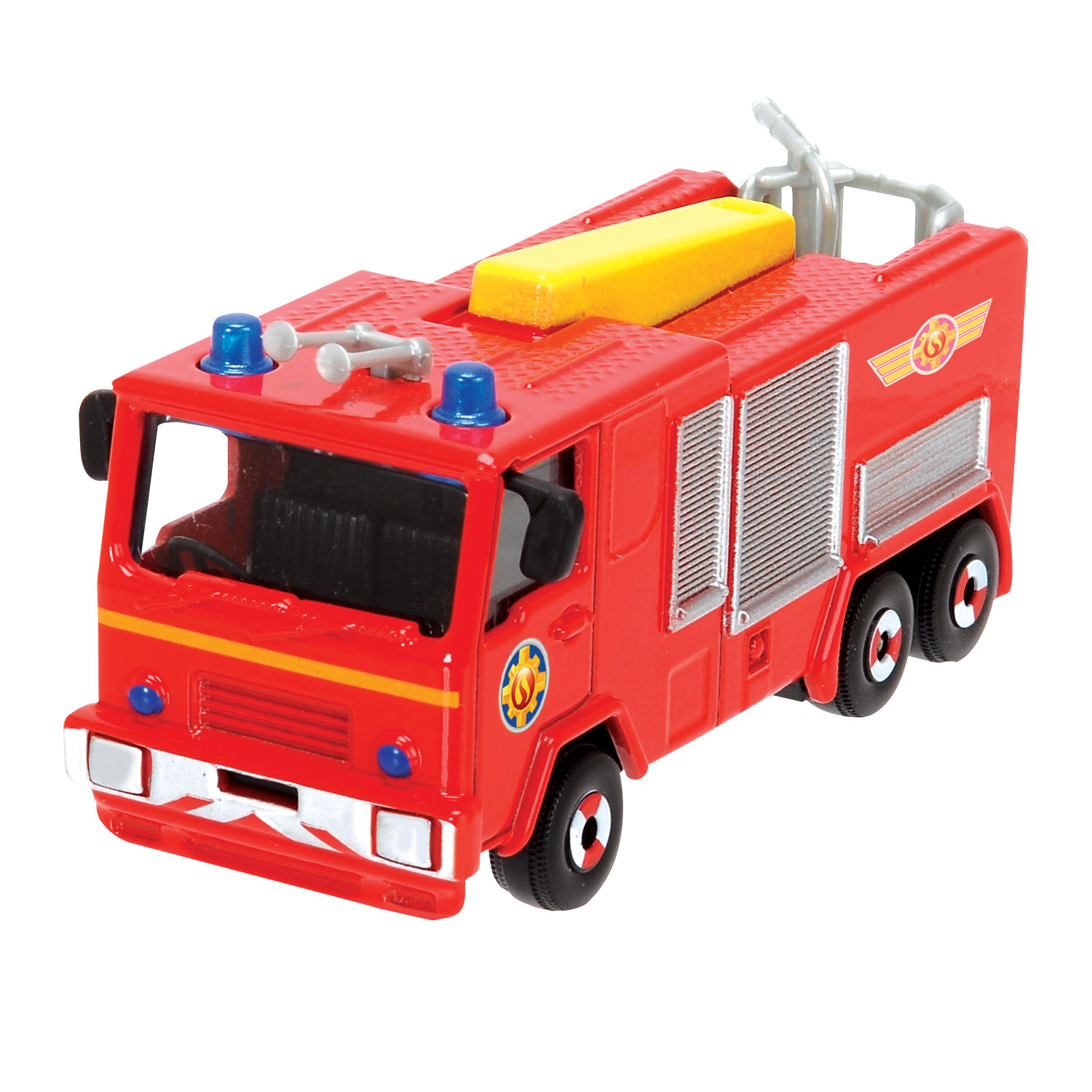 Pekkadillo Betasten Republiek Brandweerman Sam Speelfiguur - Jupiter | Thimble Toys