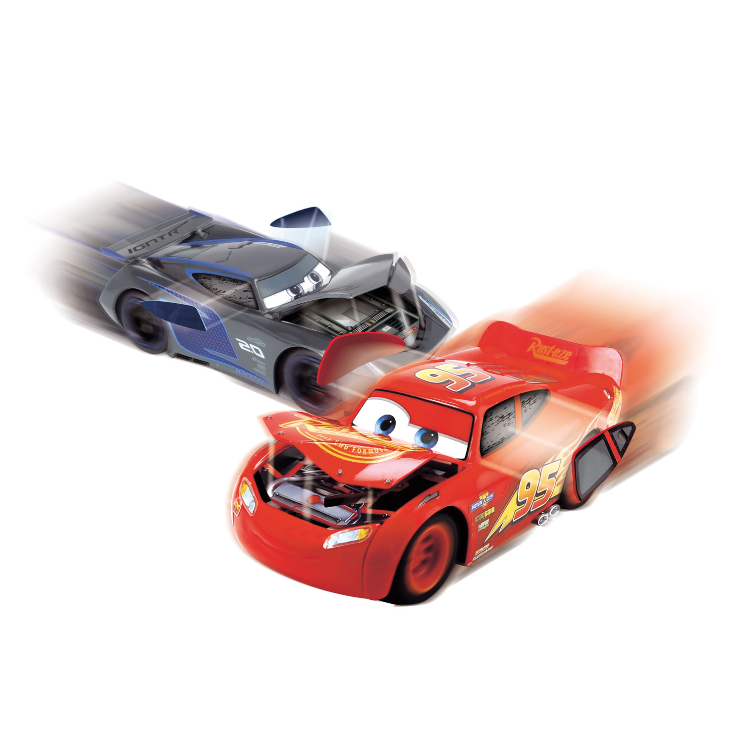 RC Cars 3 Crazy Crash - Lightning McQueen
