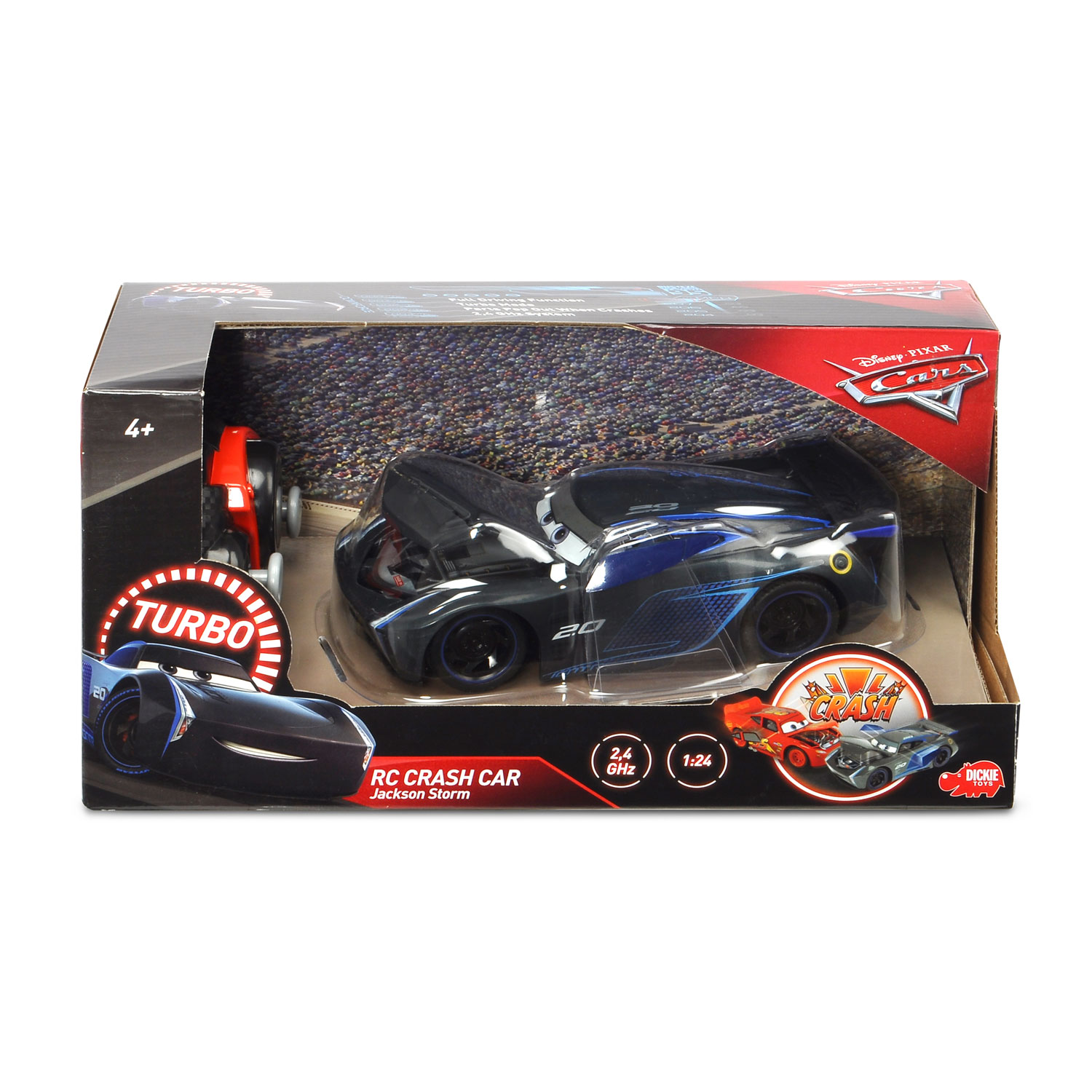 Dickie Toys 203084019 RC Cars 3 Jackson Storm Crazy Crash Remote Control  Vehicle by Dickie Toys - Shop Online for Toys in Germany