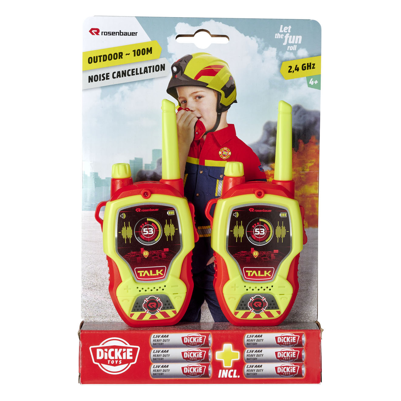 Dickie Walkie Talkie Fire Department | Thimble Toys