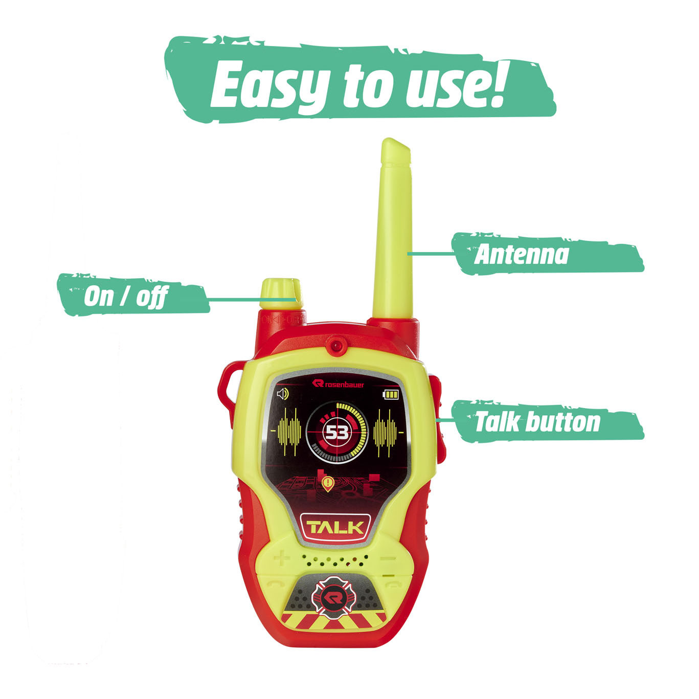 Dickie Walkie Talkie Toys Thimble | Fire Department