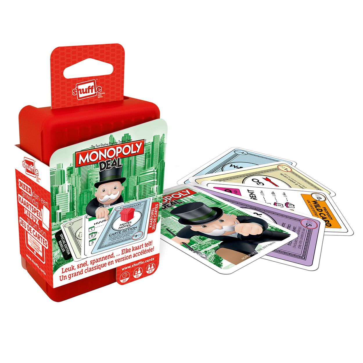 Shuffle Monopoly Deal Thimble Toys