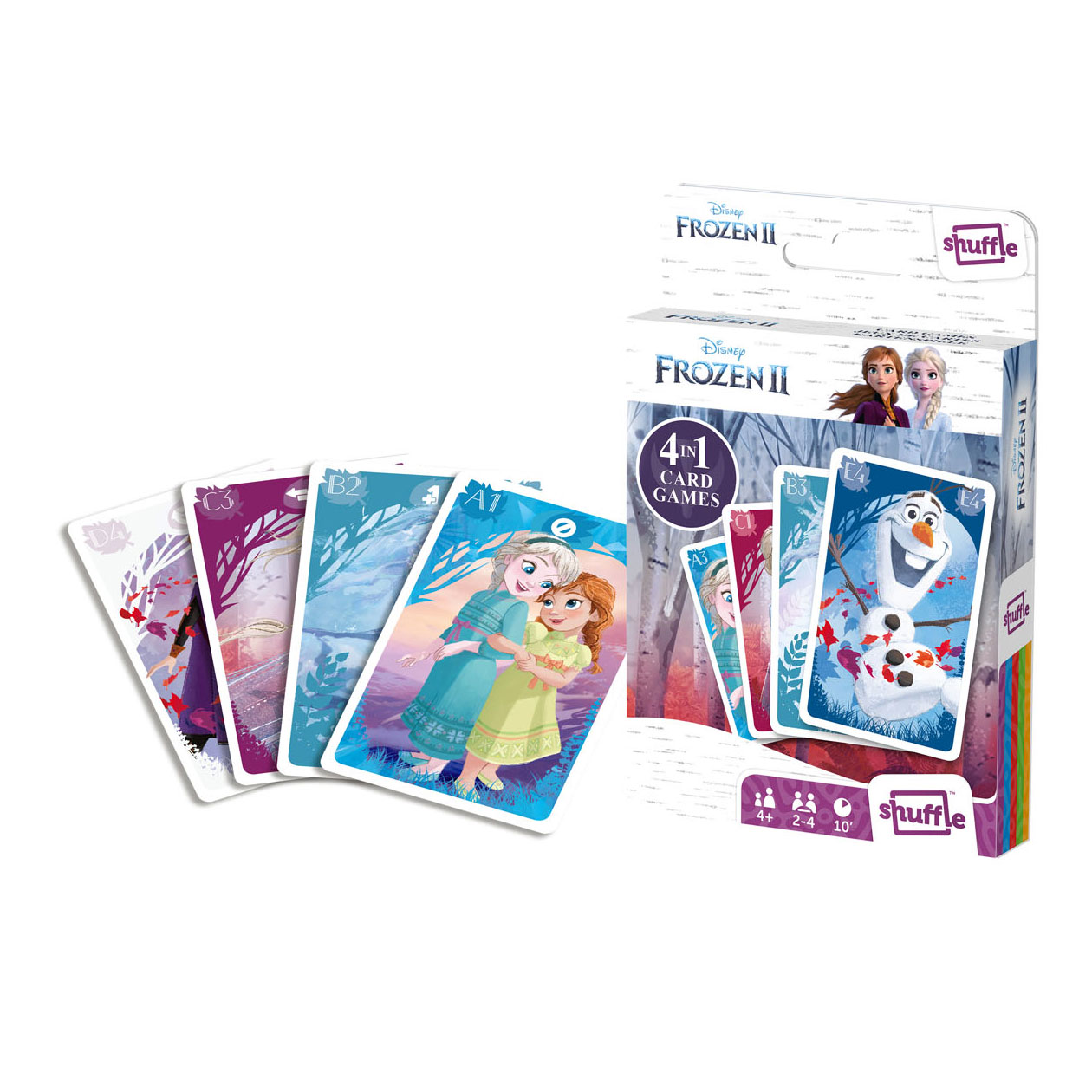 Normaal Doe herleven slecht Frozen II 4in1 Shuffle Kaartspel | Thimble Toys