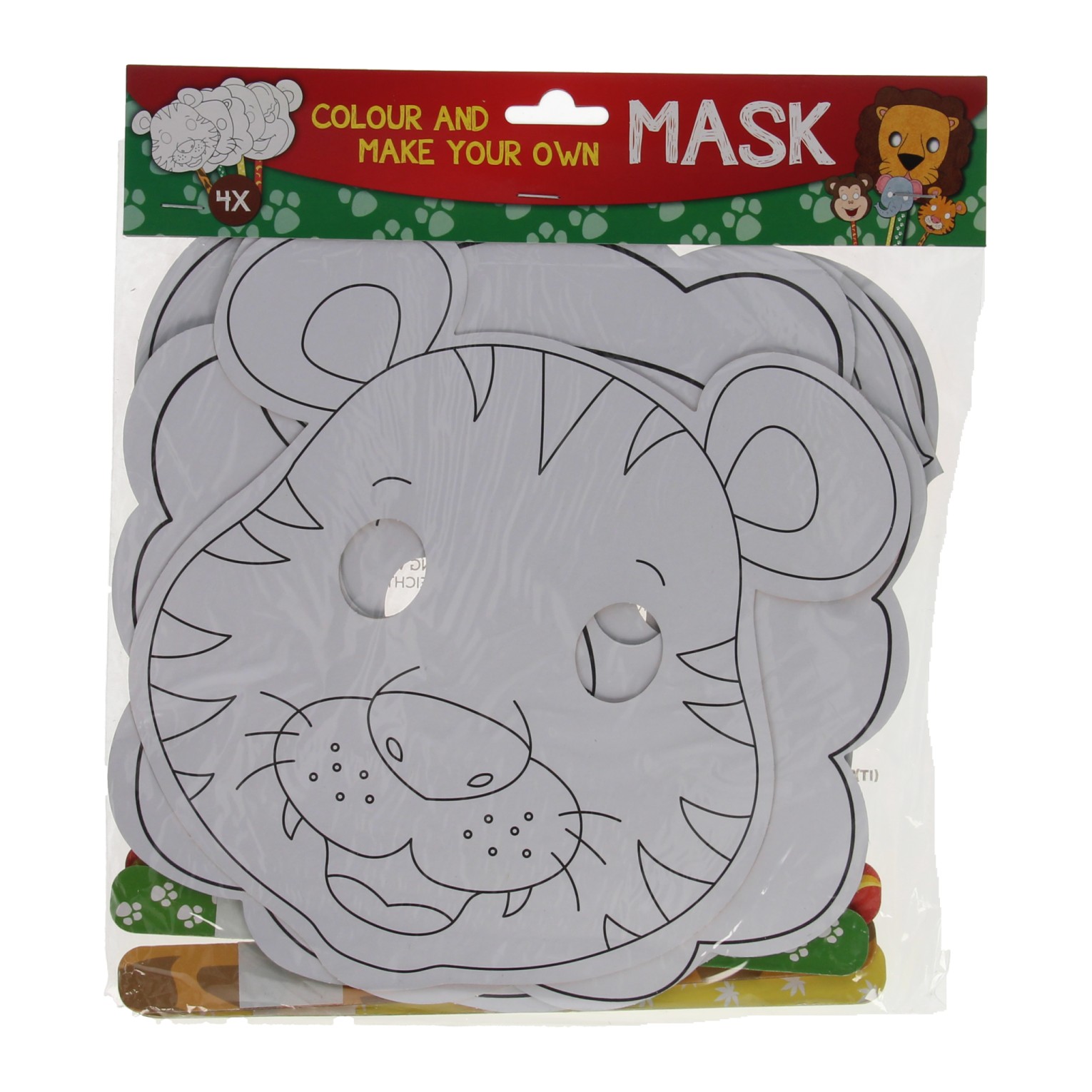 Jungle Party Masks — Kikkerland B.V
