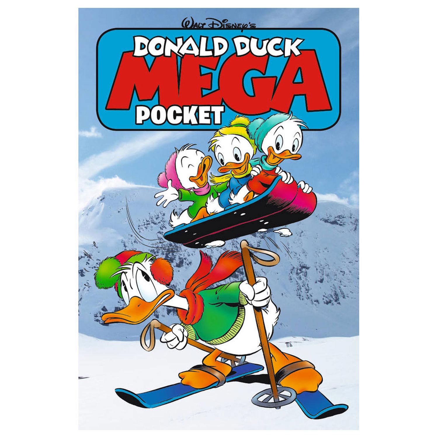 Word gek makkelijk te gebruiken zelf Donald Duck Mega Pocket Comic Book Winter | Thimble Toys