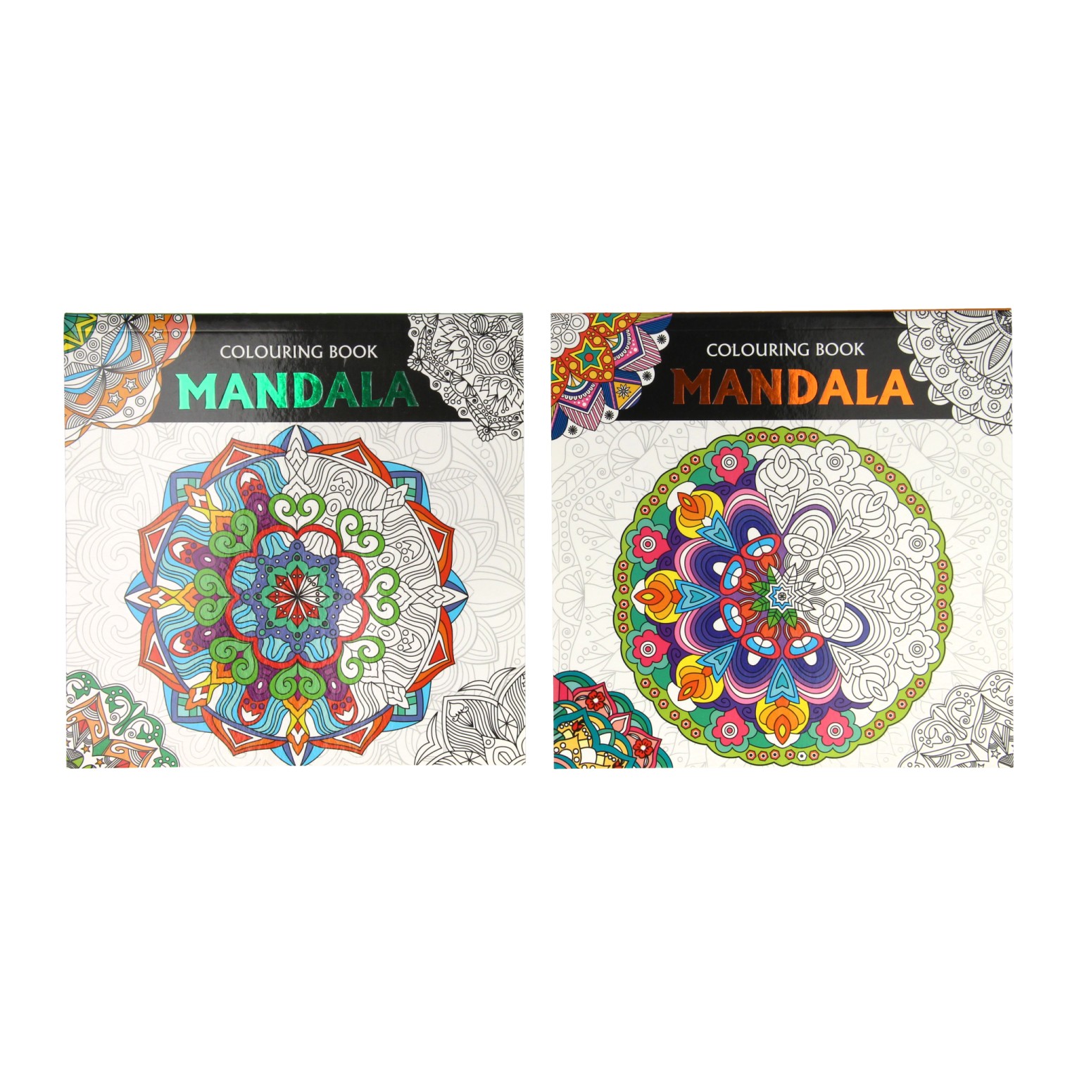 100 Wonderful Different Mandalas Coloring Book: 100 Mandelas