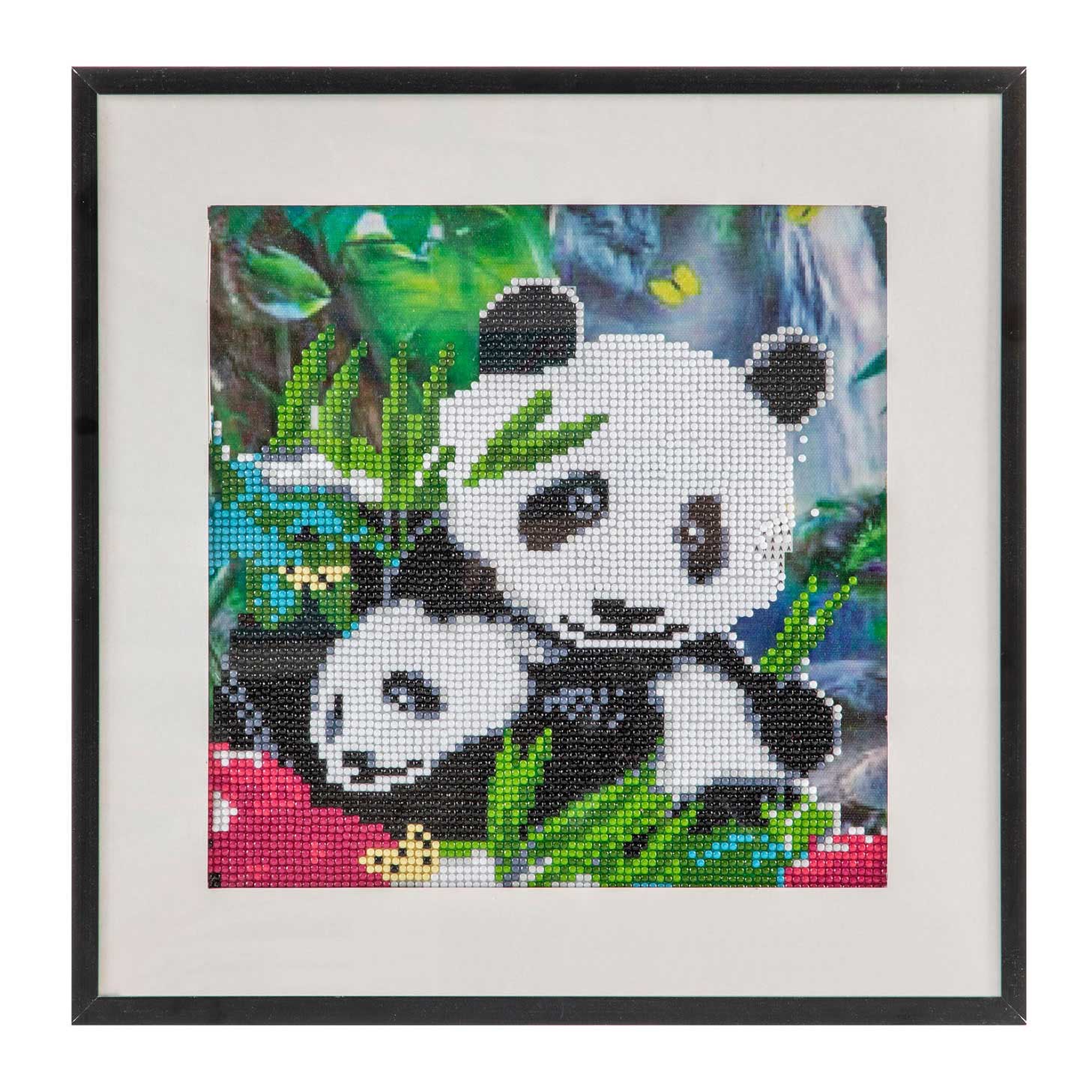Doornen heilig richting Diamond Painting - Panda, 30x30cm | Thimble Toys